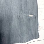 FIGS Technical Collection Casma Gray Two-Pocket Scrub Top Size Small Photo 2