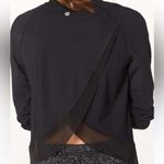 Lululemon RARE Quick Pace Black Long Sleeve Top Photo 0