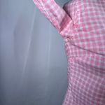 UNTUCKit Womens Pink Gingham Checkered 100% Cotton Button Down Shirt Size 0 Photo 8