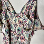 Saylor  Ellen Cold Shoulder Floral Dress Size Large Photo 10