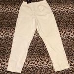 Pretty Little Thing  Pants Women’s Size 6 Cream Cropped Trousers Photo 1