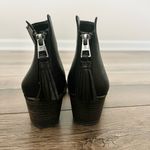 Lucky Brand  Black Heeled Bootie Sandals Photo 5