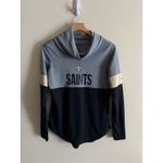 Nike NWOT NFL DriFit New Orleans Saints Cowl Neck Long Sleeve Shirt Womens S Photo 1