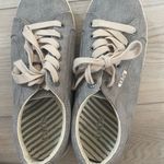 Taos Star Womens Gray Lace Up Canvas Arch Support Casual Sneakers Size 8 Photo 2