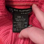 B.C. Clothing Original Pink Softshell Medium Weight Jacket Size Large Photo 3