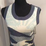 New NWT Medium Sun rise Sleeveless Vest Blues Women's Blue Photo 0