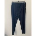 Akris Punto Women's Francoise Slim-Straight Pants, Black Size US4 Photo 1