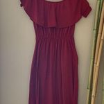Off the Shoulder Maxi Dress with Pockets Size L Photo 0