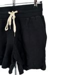 n:philanthropy Coco Distressed Sweat Shorts in Vintage Black size XS NWT Photo 4