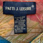 Patty J. Leisure Kaftan Dress Sheer Tonal Stripe Aquatic Life Vneck Swim Coverup Tan Size undefined Photo 6