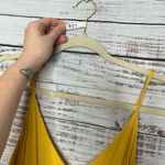 Lulus Indie Mustard Yellow Surplice Romper Shorts One Piece Outfit Festival Sz S Photo 6