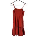 Club Monaco  Burnt Orange Tiered Sleeveless Dress Women’s Size 0 Photo 1