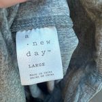 A New Day  High Waisted Leggings with pockets, heathered blue color. Size Large. Photo 4