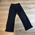 Balance Collection  Black Pull on Straight‎ Leg Athletic Pants Size Small Photo 4