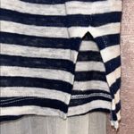 Sigrid Olsen  Size M Boxy Linen Polo Photo 3