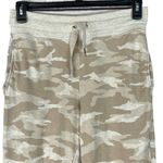 Athleta Small Balance Printed Jogger Sweatpants Camo Stretch Pockets Oatmeal Tan Photo 1