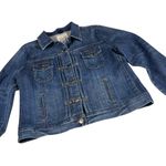 J.Crew  Blue Denim Jean Jacket XL Photo 4