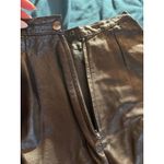 wilson's leather Vintage  Skirt Womens Sz 4 Black Mini High Rise Photo 6