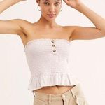 Free People Babe Smocked Tube Top Photo 0