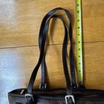 IMEDICI Firenze Leather Tote Purse Shoulder Bag Zip Around Italian Medium Size Brown Photo 8