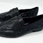 Steve Madden NEW  Riski Black Rhinestone Studded Loafers, NEW, Size 6, MSRP $99 Photo 2