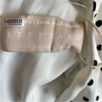 Keepsake The Label Fool in Love Mini Polka Dot Satin Dress White Photo 7