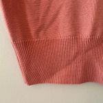STAUD NWT  Damask Pink Sullivan Top Sweater V-neck Preppy Wool Women size Medium Photo 6