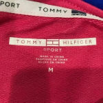Tommy Hilfiger  cropped hooded sports shirt in size medium Photo 4