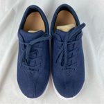 Apex Ellen Women's Pink Casual Lace Up Canvas Sneaker Size 8 No Original Insole Blue Photo 4