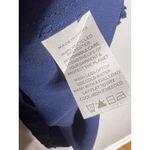 Hill House  The Athena Nap Dress Size Small Navy Crepe Smocked Mini Puff Sleeve Photo 4