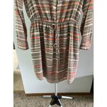Apt. 9  women's gray/pink‎ long sleeve pockets dress size 10 Photo 2