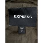 EXPRESS SKU 7920 Womens Olive Green Parka Jacket With Belt Size S Photo 2
