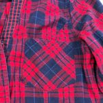 Skies Are Blue  Red and Blue Plaid Shirt Photo 2