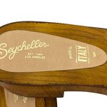 Seychelles  Marine Layer Suede Mustard Wood Sandals Slip Ons 6.5 New Photo 10