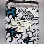 ZURI Kenya Just One Dress in indigo wax print Cotton Button Down Shirtdress XS White Photo 3