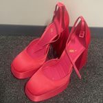 ZARA  Pink Chunky Heels Photo 2