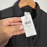 J.Jill NWT Charcoal Gray Quilted Poly Puffer Jacket Coat Zip Pockets Size Small Photo 5