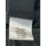 Banana Republic  Black Linen Blend Wide Leg Lounge Pants XS Photo 5