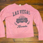 Altar’d State  Las Vegas Womens Pink Longsleeve, Size XS (small stain at bottom) Photo 0