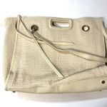 Maje  Cabasrafi Cream Woven Bag Photo 4