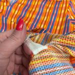 Vintage Giordano Ladies Vintage Mesh Stripe Polo Top Photo 6