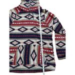 Brooklyn Cloth Brooklyn Trademark Cloth Women's Hoodie Sz XL Southwest Aztec Pullover hoodie Photo 6