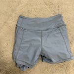 Hinge Light Blue Gold  Tennis Skirt Photo 2