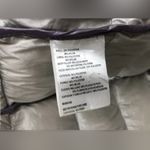 Andrew Marc  Women’s Packable Silver Long Sleeve Hooded Puffer Jacket Size Small Photo 4