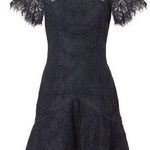 Jonathan Simkhai Navy Flutter Lace Mini Dress Blue Size XS Photo 1