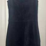 Forever 21  Velvet Dress Navy Blue Photo 0