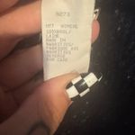 Woolrich Vintage  Women's Navy Blue Speckled 100% Wool V-Neck Sweater size XL Photo 4