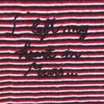 Pull & Bear  Striped I Left My Heart In Mars Tee Photo 3