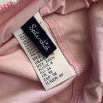 Splendid Atmospheric Stripe One Piece Swimsuit Size XS Textured Pink White Photo 4