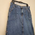 Lucky Brand Vintage 00's Denim Maxi Skirt Photo 1
